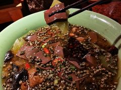 麻香鸭血肥肠-绿茶餐厅(蓝色港湾店)