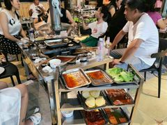 自助取餐区-胡四哥特色火盆烧烤(总店)
