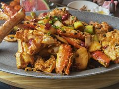 辣炒帝王蟹-蟹之国·精品蟹料理(极地店)