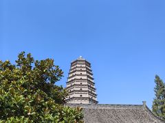 -法门文化景区-合十舍利塔