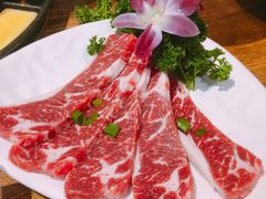 雪花牛肉-釜山火炉韩式炭火烤肉(欧洲城店)