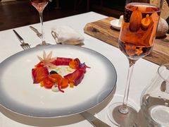 挪威烟熏三文鱼水晶黄瓜香槟奶油-福楼法餐厅FLO