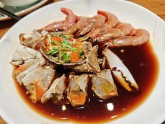 十八斩红膏蟹拼红虾-原製原味(普陀山磐龙店)