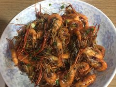 油爆虾-长廊好灶头 本地人农家菜(枫泾古镇店)