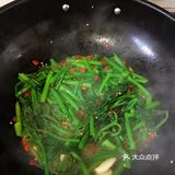 好吃美味绿化你的视野的炒南瓜尖