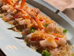 金银蒜蒸凤尾虾-绿茶餐厅(领展购物广场·中关村店)