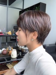 点击看大图 短发-99烫染