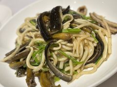 茭白炒现划鳝丝-玫瑰厅上海菜(兴国路店)