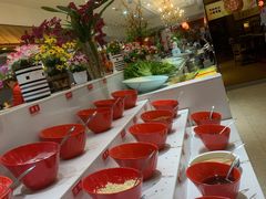 自助调料区-泉福居酱骨头自助广场(南大街商业步行街店)