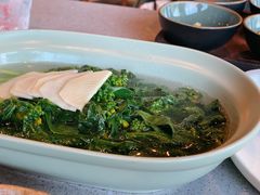 顶汤油菜花和鲜笋-半山腰·云南菜(侨福芳草地店)