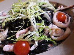 辣味威尼斯墨鱼面-CALDO CALDO 卡多厨房(双盛花园店)