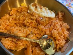 特色辣白菜炒饭-聚合鑫东北熏酱熟食麻辣面(长阳店)