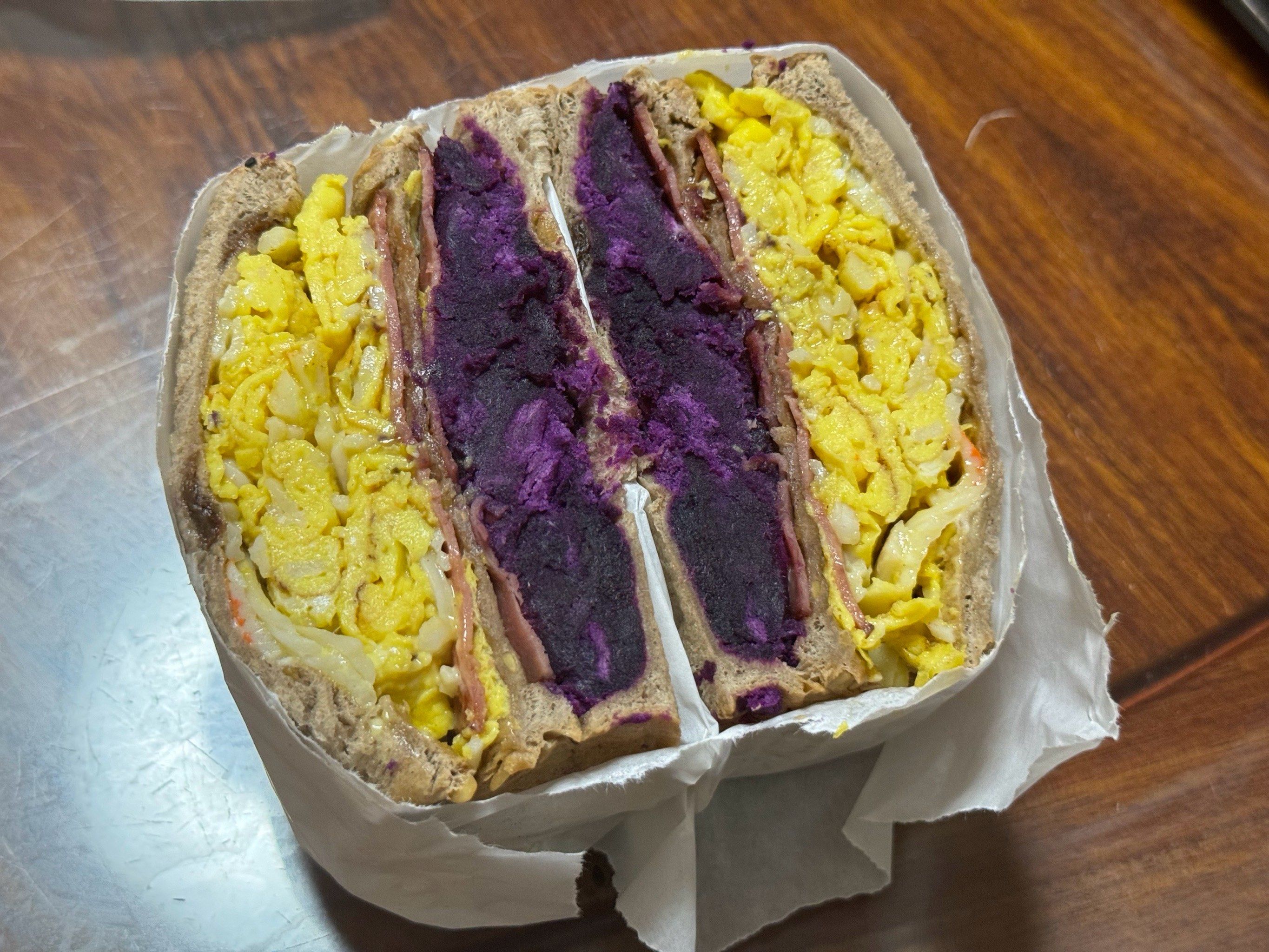 家里自制三文治