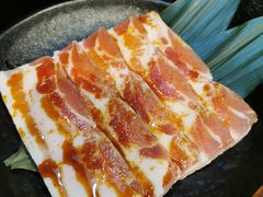 调味五花肉-九田家黑牛烤肉料理(太阳城店)
