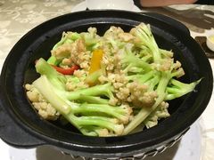 虾酱啫台山花菜-恒宝和宴(合生广场店)