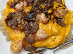 至尊滑蛋三拼饭-有章牛杂(石厦店)
