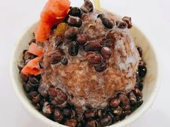红豆炼乳刨冰-梁子刨冰王&梁小糖(王顶堤店)
