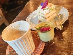 日式抹茶拿铁-碧桃小馆·民国宅院(西湖大道店)