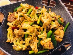 干锅有机花菜-东北人家铁锅炖(鞍山路店)