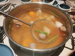 牛骨清汤锅-左庭右院鲜牛肉火锅(环球港店)