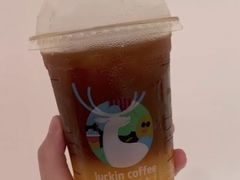 闪光橙橙冰萃咖啡-瑞幸咖啡(岳家嘴地铁站店)