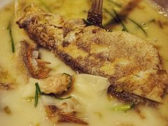 浓汤雪菜黄鱼小馄饨汤-玫瑰厅上海菜(兴国路店)