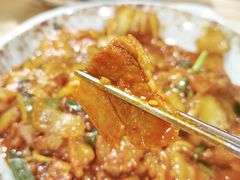 泡菜炒五花肉-쌍화점 霜花店·朝鲜族料理(徐家汇店)