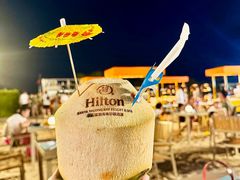 -亚龙湾希尔顿自助餐厅·海鲜·烧烤·沙滩BBQ·现场乐队