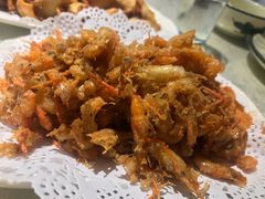 香辣河虾-华盛园卷子王农家菜水库鱼