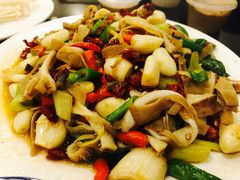 爆炒千层肚-清真·海清斋铜锅涮肉牛羊肉小炒泡馍(大雁塔店)