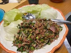 泰式牛肉粒生菜包-摩登有记·新派泰国菜(银钻广场店)