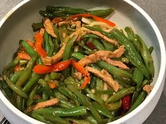 豆角丝炒肉拌转百刀-日上三甘(三里屯店)