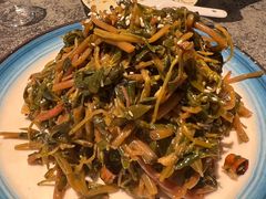 凉拌野菜-华盛园卷子王农家菜水库鱼