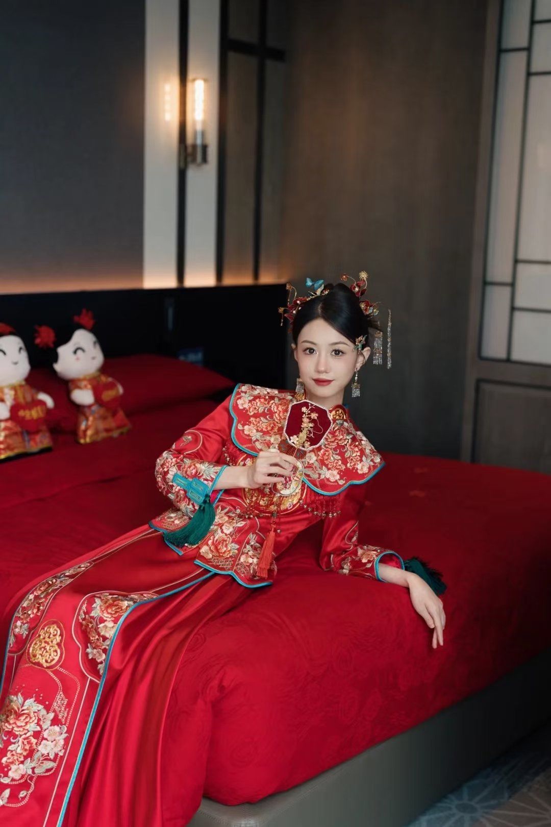 齐兰婚纱天玺秀禾服