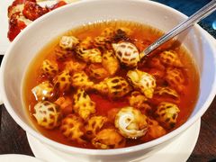 古越陈酿煮花螺-杭州西子湖四季酒店·金沙厅