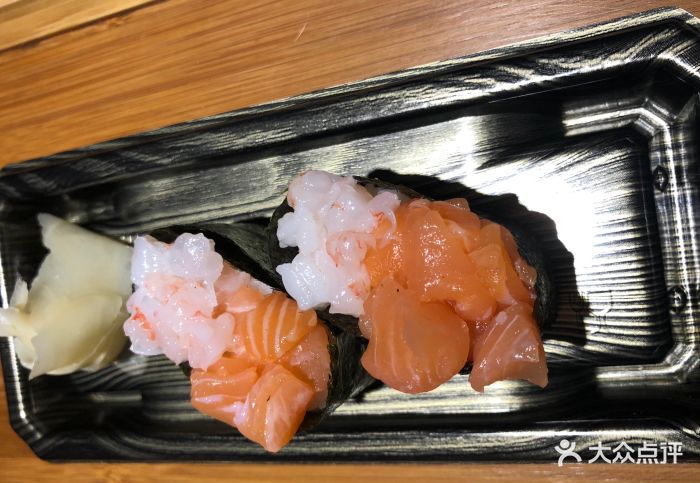 久赞深海水产·寿司(嘉里中心店)三文鱼甜虾军舰图片