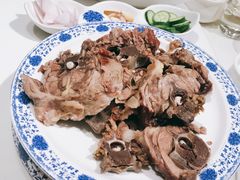 手抓羊脖-宁夏国强手抓羊肉·清真菜(未央路凤三店)