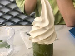 茉莉花冰淇淋-茶是一枝花泡茶店