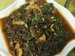 白花菜烧肉-百味园土菜馆(迎宾东路店)