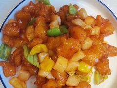 山药爆鱼丁-大眼锅贴水饺(河东店)