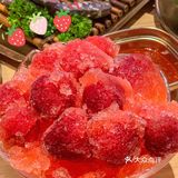 一定要去吃东北泥炉麻酱烤肉‼️冰糖草莓绝🔥