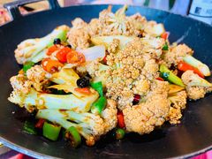 干锅菜花-恰八斗·猛火长沙菜(国贸店)