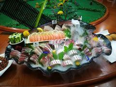 豪华精品刺身-松雅轩海鲜酒家(同和店)