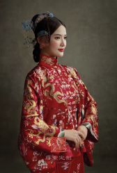 点击看大图 -藤薰定制中式嫁衣礼服旗袍店