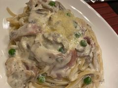 奶油海鲜意面-WOLFGANG PUCK KITCHEN & BAR(迪士尼小镇店)