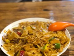 炒面片-尕羊烤肉餐厅·清真(会宁路店)