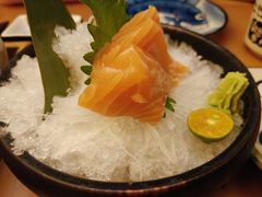 三文鱼刺身-坂吉屋·居酒屋深夜食堂(龙湖店)