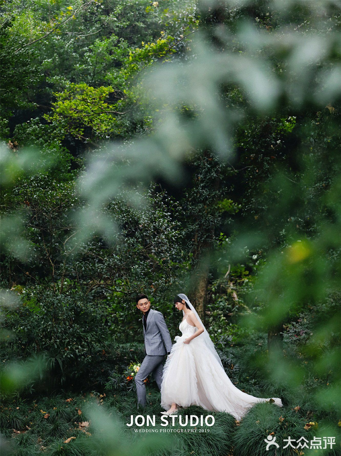 仙仙的外景森系婚纱照