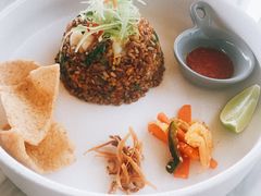自制泰式风味酱炒青虾杂粮饭-良木缘咖啡西餐(太古里店)