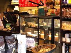 面包甜点陈列柜-星巴克(石厦街店)